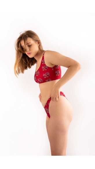 GISELA corallo costume da bagno bikini
