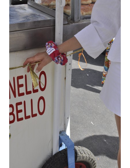 Favignana Corallo Scrunchie
