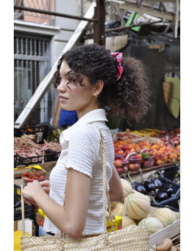 Favignana Corallo Scrunchie