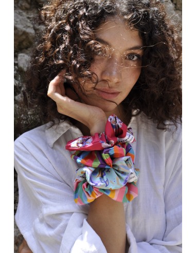 Favignana Ondulato Chiaro Scrunchie