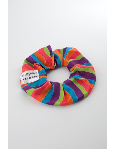 Favignana Ondulato Scuro Scrunchie