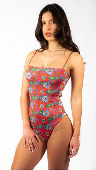 MAUI fiori costume da bagno donna intero