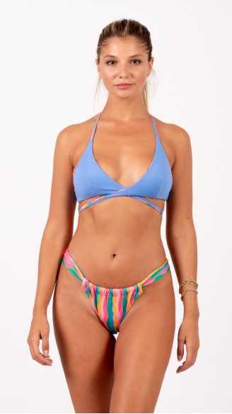 NANCY ondulato chiaro costume da bagno bikini