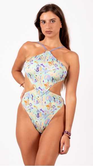 EVA hippie costume da bagno intero