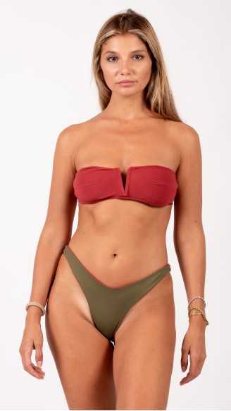 KATHRYN terra costume da bagno bikini double face